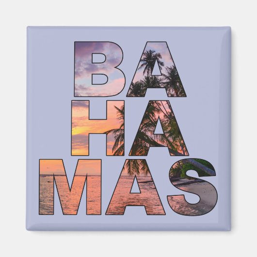 BAHAMAS MAGNEET (Voorkant)