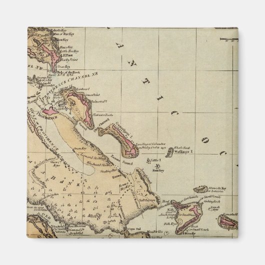 Bahamas Magneet (Voorkant)