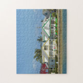 Bahamas maisons vue puzzle (Vertical)