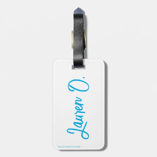 Bahamas Meisjes Trip Bachelorette Party Vakantie Bagagelabel (Achterkant verticaal)