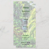 Bahama's - Menu Tropische waterval (Voorkant / Achterkant)