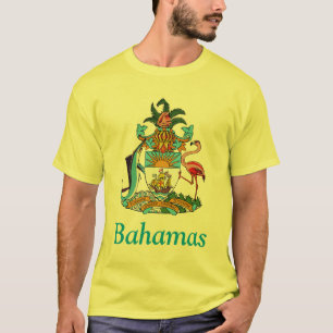 Bahama's met Wapen (Eiland Paradijs) T-shirt