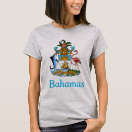Bahama's met Wapen (Eiland Paradijs) T-shirt