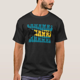 Bahamas Nassau Beach Palm Trees Vacation_1 T-shirt
