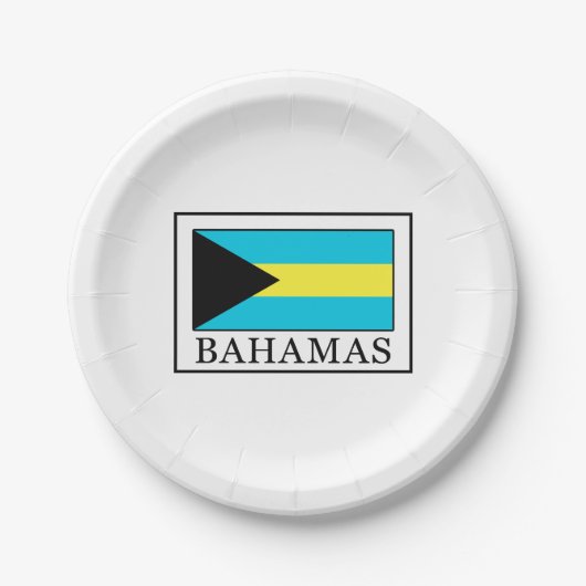 Bahamas Papieren Bordje (Voorkant)