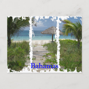 Bahamas Perturbé 3 carte postale