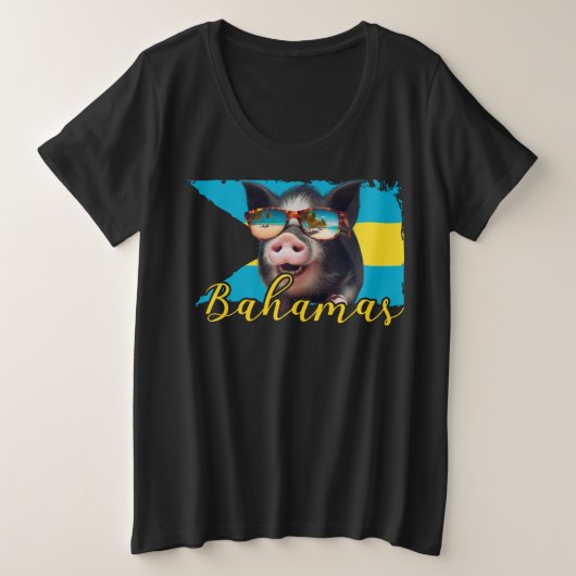 Bahamas Pignoires - Exuma Pig Beach Adventure (Design devant)