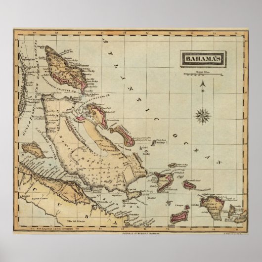 Bahamas Poster (Voorkant)