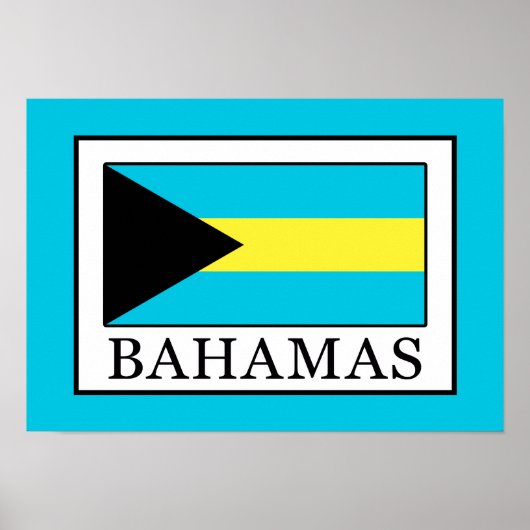 Bahamas Poster (Voorkant)