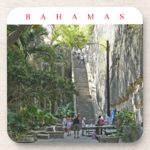 Bahamas Queen's Staircase vue dessous de verre
