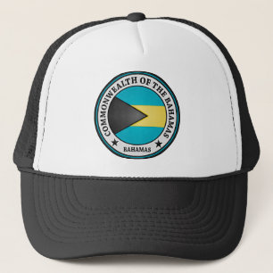Bahamas Round Emblem Trucker Pet