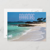 Bahamas Shore Briefkaart (Voorkant / Achterkant)