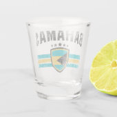 Bahamas Shot Glas (Achterkant)