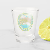 Bahamas Shot Glas (Achterkant)