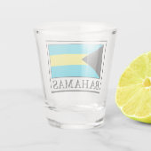 Bahamas Shot Glas (Achterkant)