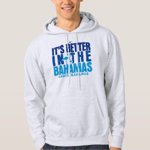 Bahamas Souvenir Gift: Abaco Bahamas Het is beter Hoodie