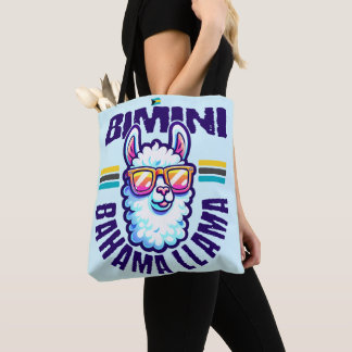 Bahamas Souvenir Gift: Bimini Bahamas Bahama Llama Draagtas