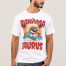 Bahamas Souvenir Gift: Grand Bahama Saurus T-Rex