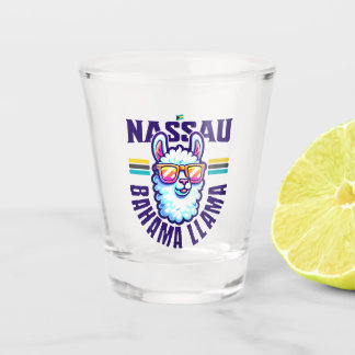 Bahamas Souvenir Gift: Nassau Bahamas Bahama Llama Shot Glas