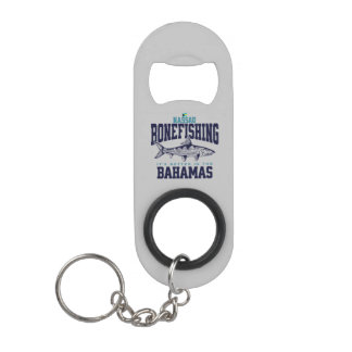 Bahamas Souvenir Gift: Nassau Bahama's Bonefishing Mini Flessenopener