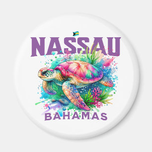 Bahamas Souvenir Gift: Nassau Bahamas Zee Schildpa Magneet