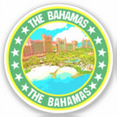 Bahamas Sticker (Voorkant)