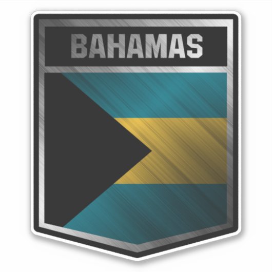 Bahamas Sticker (Voorkant)