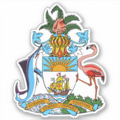 Bahamas Sticker (Voorkant)