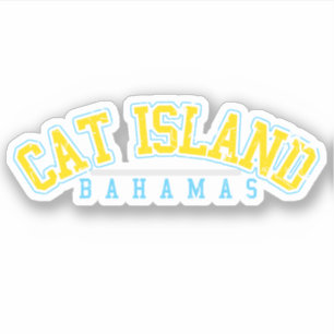 Bahamas Sticker Cat Island Vakantie Cruise