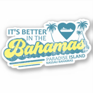 Bahama's Sticker Paradise Island vakantiecruise