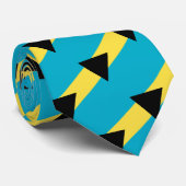 Bahamas-Stropdassen, mode Bahamas-vlag, bedrijf Stropdas (Opgerold)
