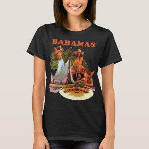 Bahamas Tropisch Strand Zonsondergang Reizen T-shirt