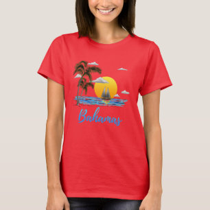 Bahamas Vacation Sailing T-shirt
