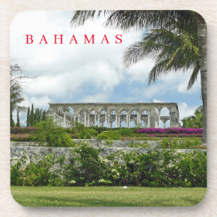 Bahamas Versailles Tuinen uitzicht onderzetters