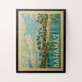 Bahamas Vintage Travel Legpuzzel (Verticaal)