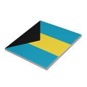 Bahamas Vlag Keramische Tile Tegeltje (Zijkant)