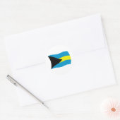 Bahamas Vlag Sticker (Envelop)