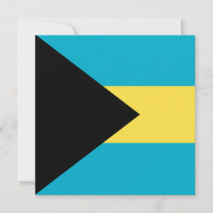 Bahamas Vlag Uitnodiging