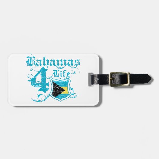 Bahama's voor het leven bagagelabel (Voorkant horizontaal)