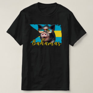 Bahamas Zwijn die Zwemt - Exuma Varkensstrand Avon T-shirt