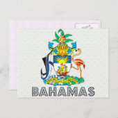 Bahamascoat Briefkaart (Voorkant / Achterkant)