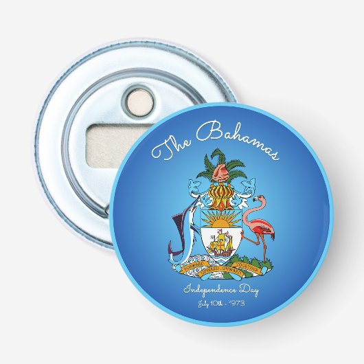 Bahamascoat Button Flesopener (Voorkant)