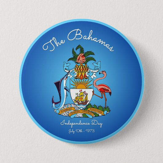 Bahamascoat Ronde Button 7,6 Cm (Voorkant)