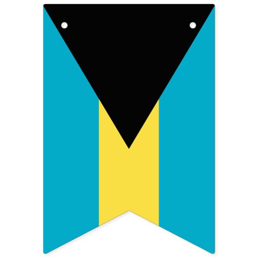 Bahamasvlag en Bahamasbanners Vlaggetjes (Tweede vlag)