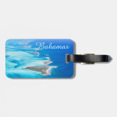 Bahamasvliegtuig Bagagelabel (Achterkant horizontaal)