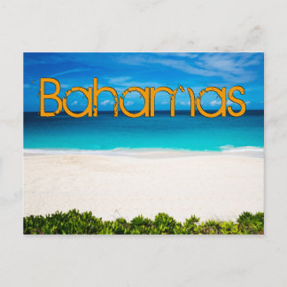 Bahamian Beach Briefkaart