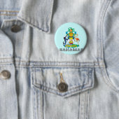 Bahamian Emblem Ronde Button 5,7 Cm (In situ)