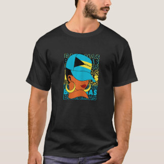 Bahamian Flag Clothing Bahamas Vacation Design Bah T-shirt