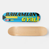 BAHAMIAN GYAL JMT 7 3/4" Skateboard Deck (Horz)
