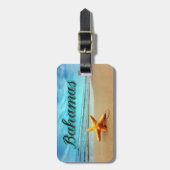 Bahamszeester Bagagelabel (Voorkant verticaal)